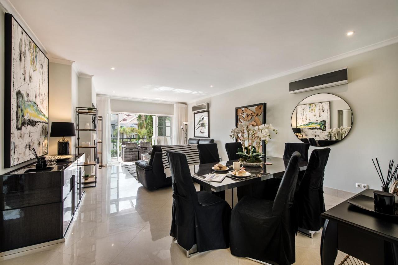 Luxury Apartment With Communal Pool And Terrace Quarteira Exteriör bild